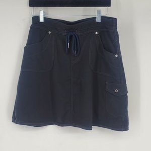 Kuhll Black Size S Skort  Drawstring Lace Sportwear Hiking Outdoor